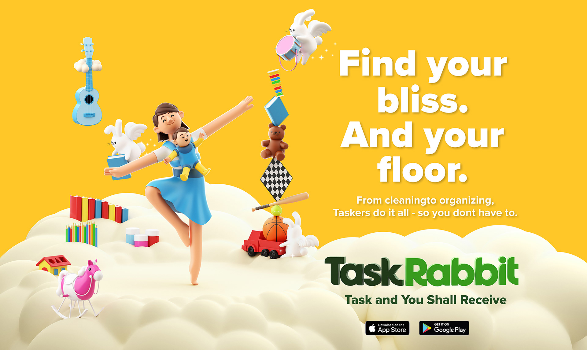 Task Rabbit - Task and you shall receive. on Behancede195584169265.5d53fae986c40.jpg