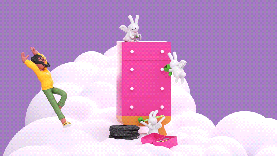 Task Rabbit - Task and you shall receive. on Behance376ac184169265.5d5403aa3e459.gif