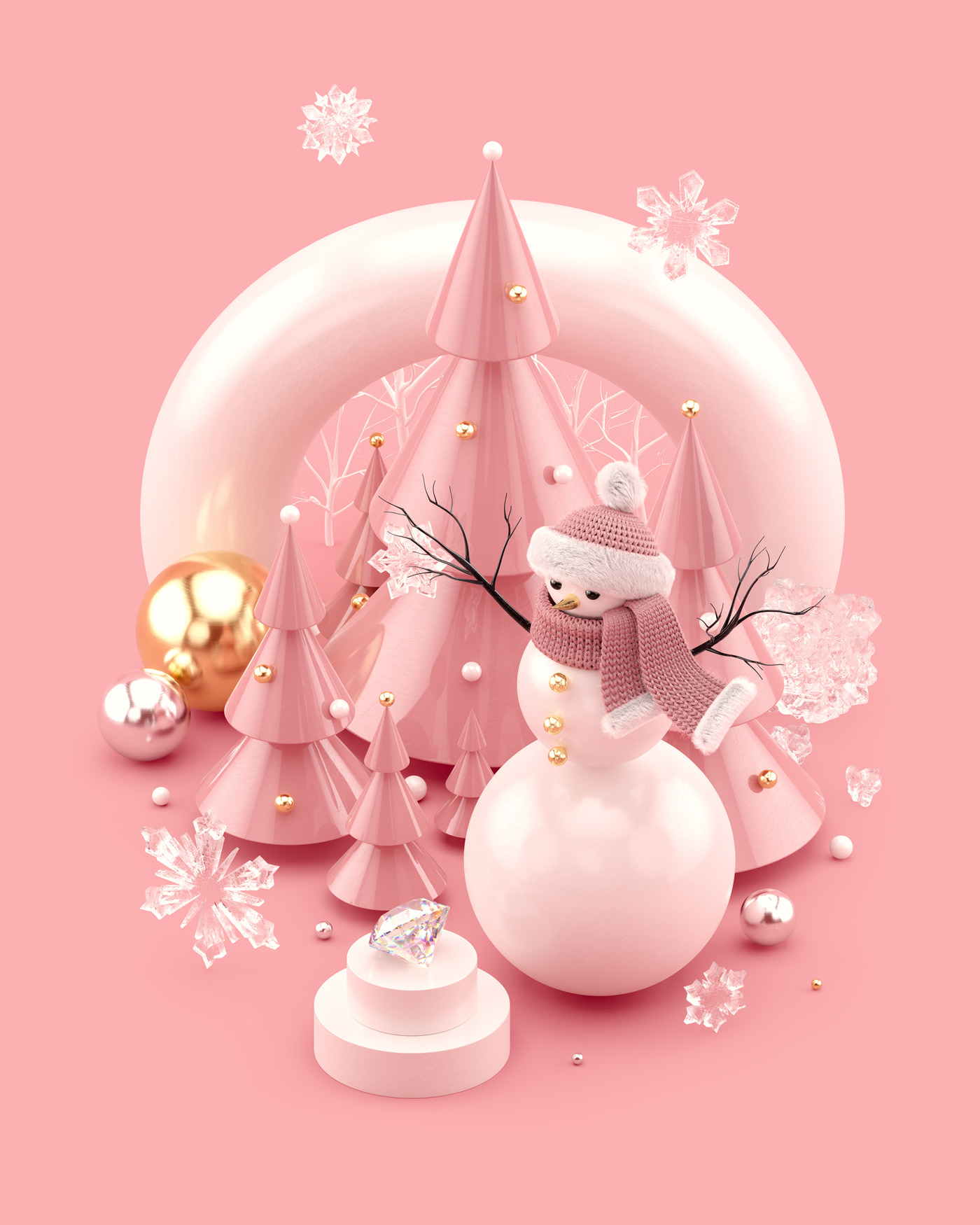 Christmas Scene Creator 2020 \u2744Freebie\u2744 on Behanceffcfea73612899.5e1732b32f194.jpg