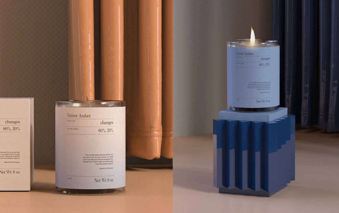 Changes - Candle with Color Changing Label on Behance07fd7b89422285.5df3de9d46fd0.gif