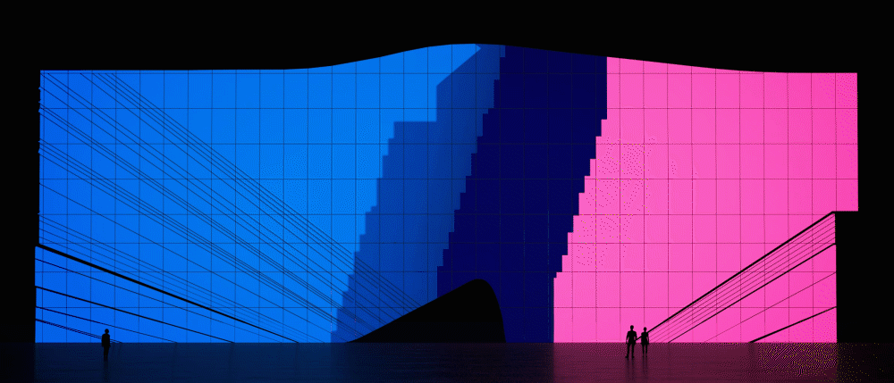 CONTEMPORARY -PARADISE PROJECTION MAPPING on Behanceb432a490714617.5e1ea0ad7dd60.gif