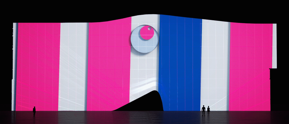 CONTEMPORARY -PARADISE PROJECTION MAPPING on Behanceaf430590714617.5e1ea0ad7cbbb.gif