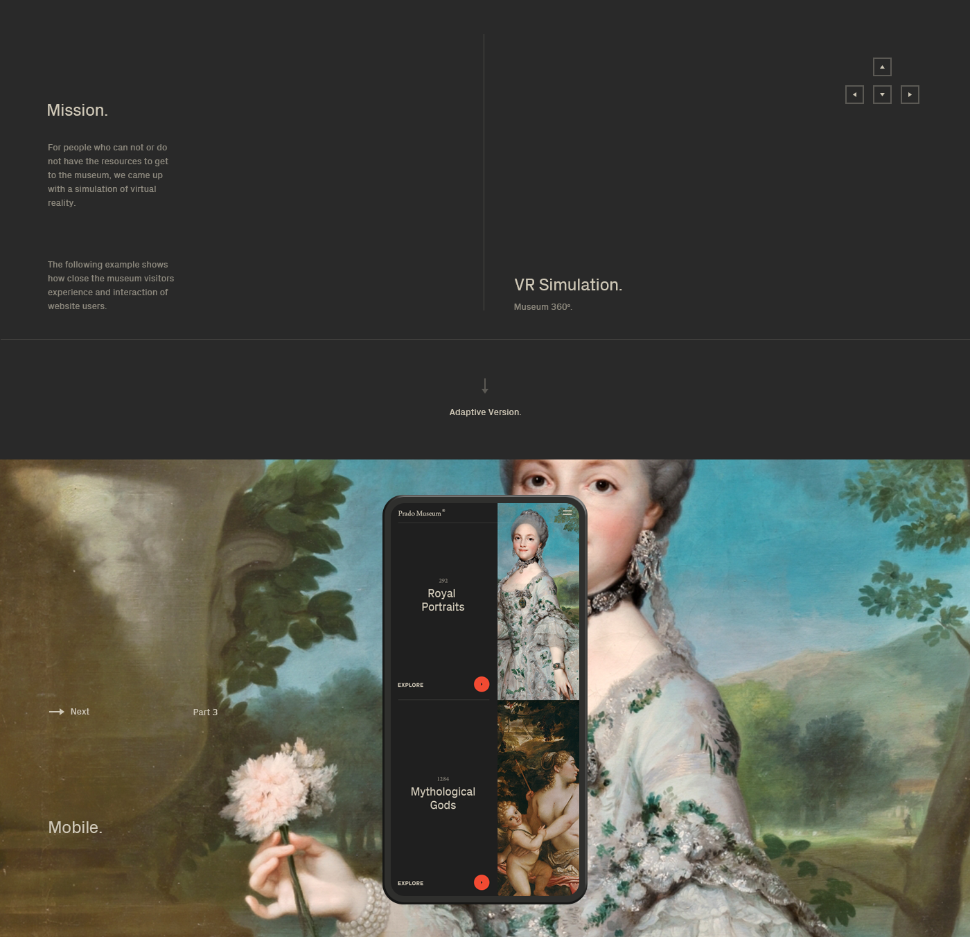 Prado Museum Website with Virtual Reality Experience on Behance40cc3d73878699.5c1ba227a4597.png