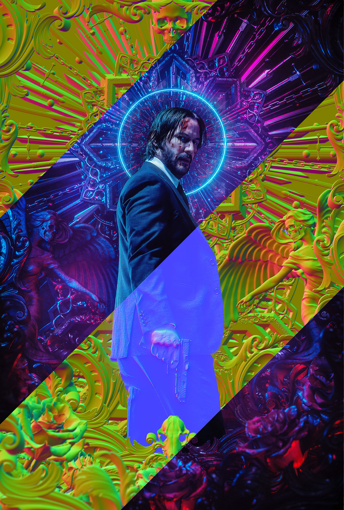 John Wick 3 - Parabellum Official Artwork on Behancec9a83278219513.5ca2014ade7f8.jpg