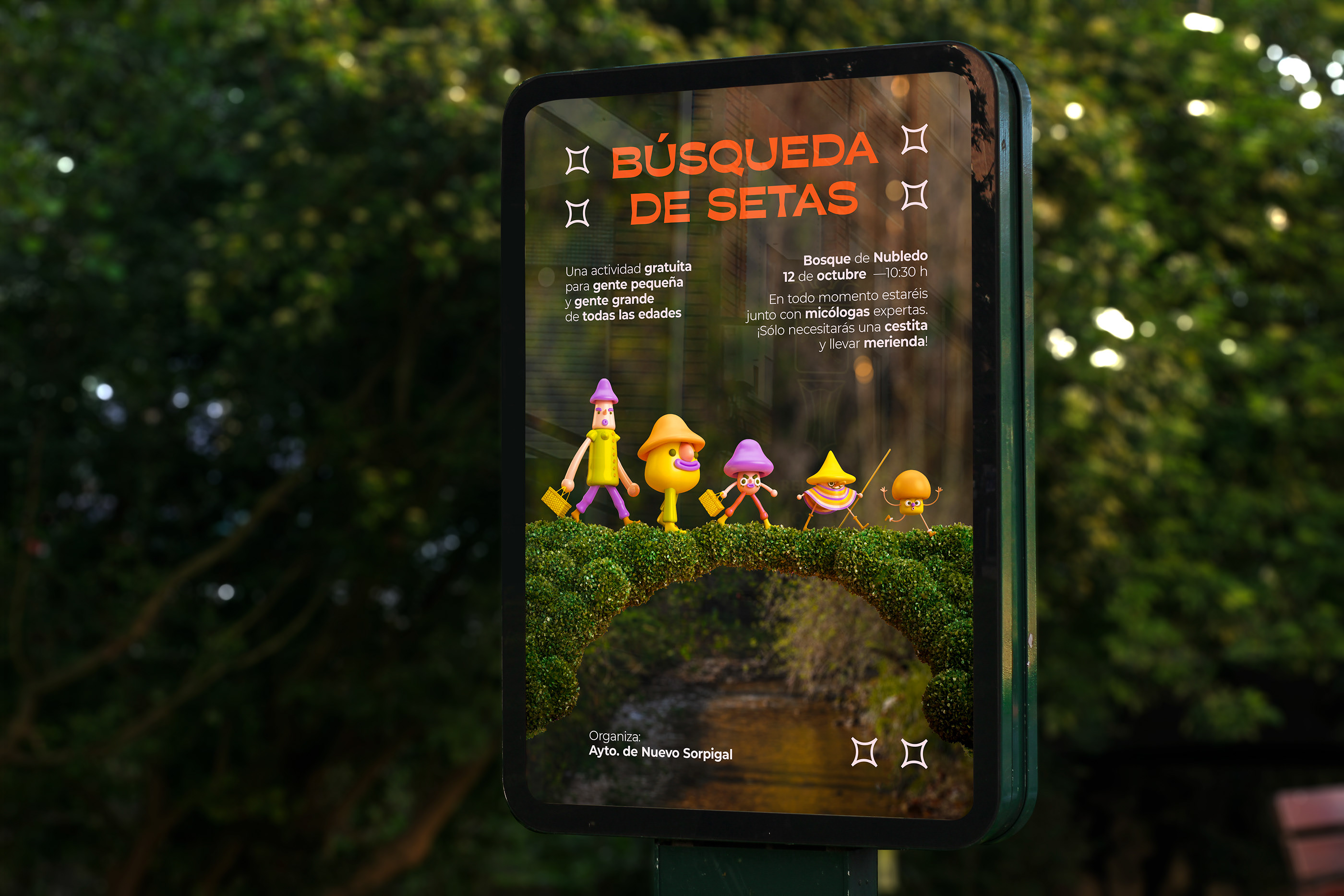 Mushroom Hunt | Posters on Behance5b4fb192279435.5e4a8fc948e7e.jpg