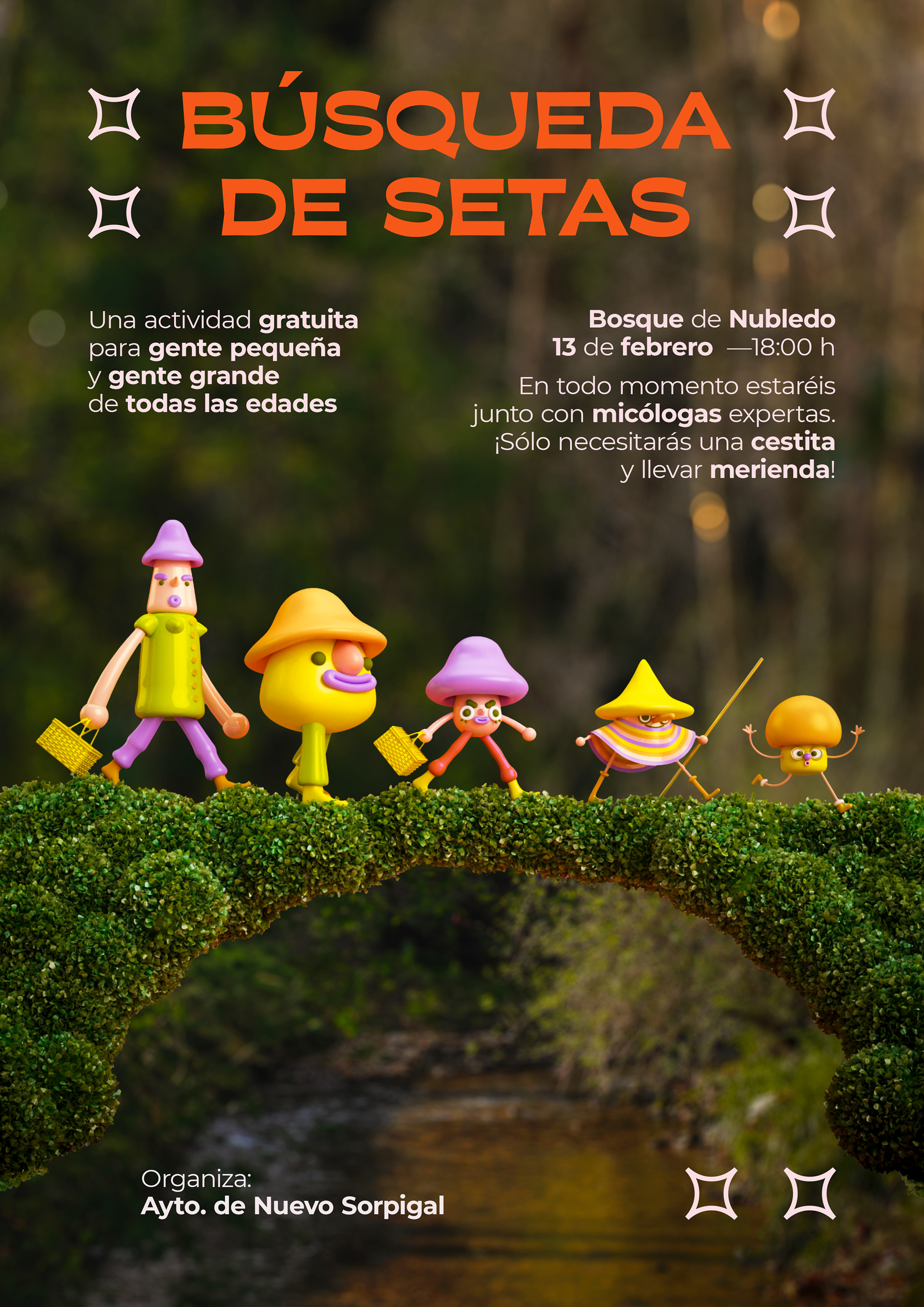 Mushroom Hunt | Posters on Behancef5ee0392279435.5e4a8fc9496e2.jpg