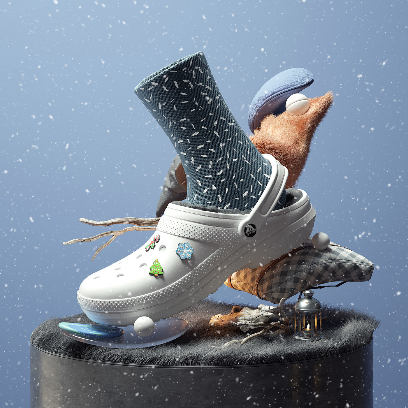 CROCS Winter Activation on Behance71a52b88612549.5ddbe8c8aa14c.jpg