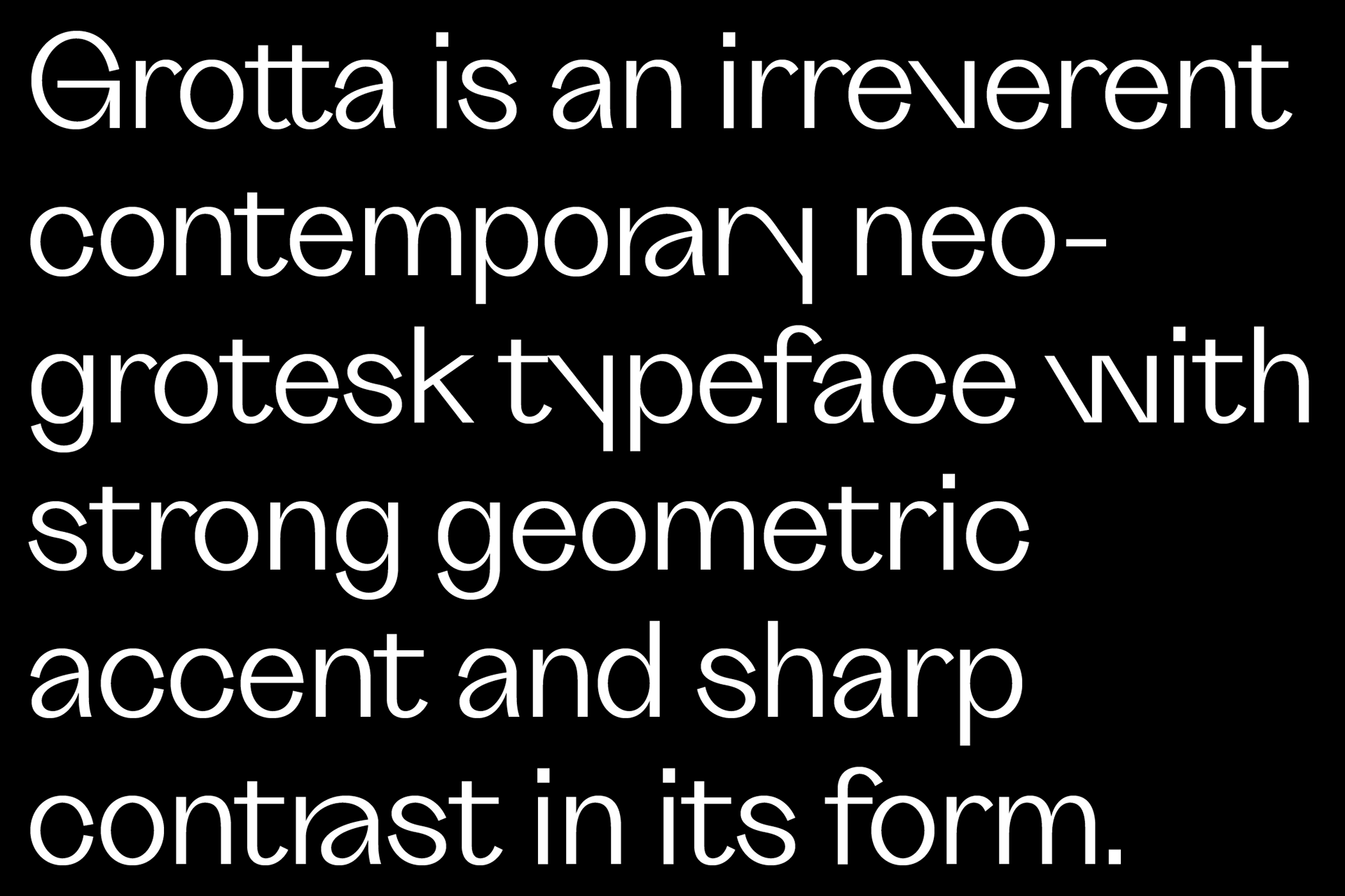 Grotta Typeface on Behance27abc784640623.5d6a940322964.png