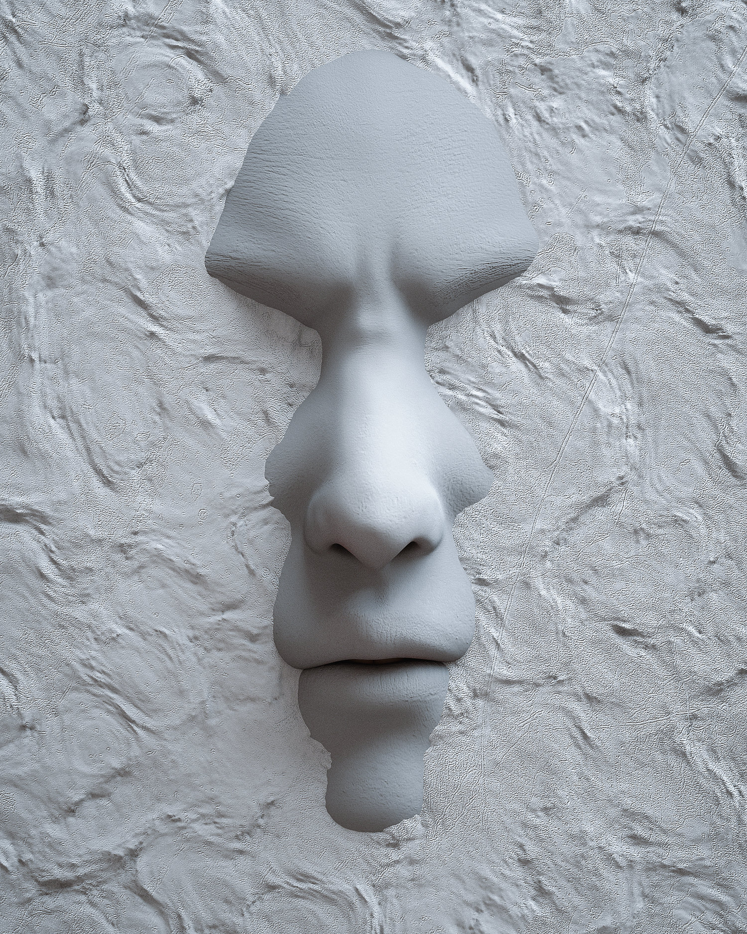 穿透石膏人体面部雕塑创意[08-08-17]-Blend.jpg