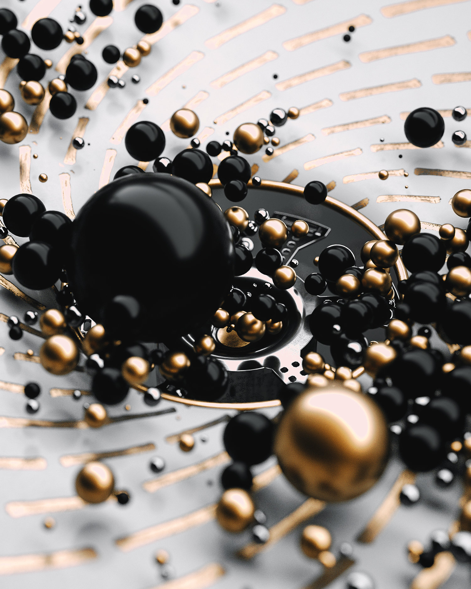 创意黑色金色球体粒子排水螺旋[13-08-17]-Drain.jpg