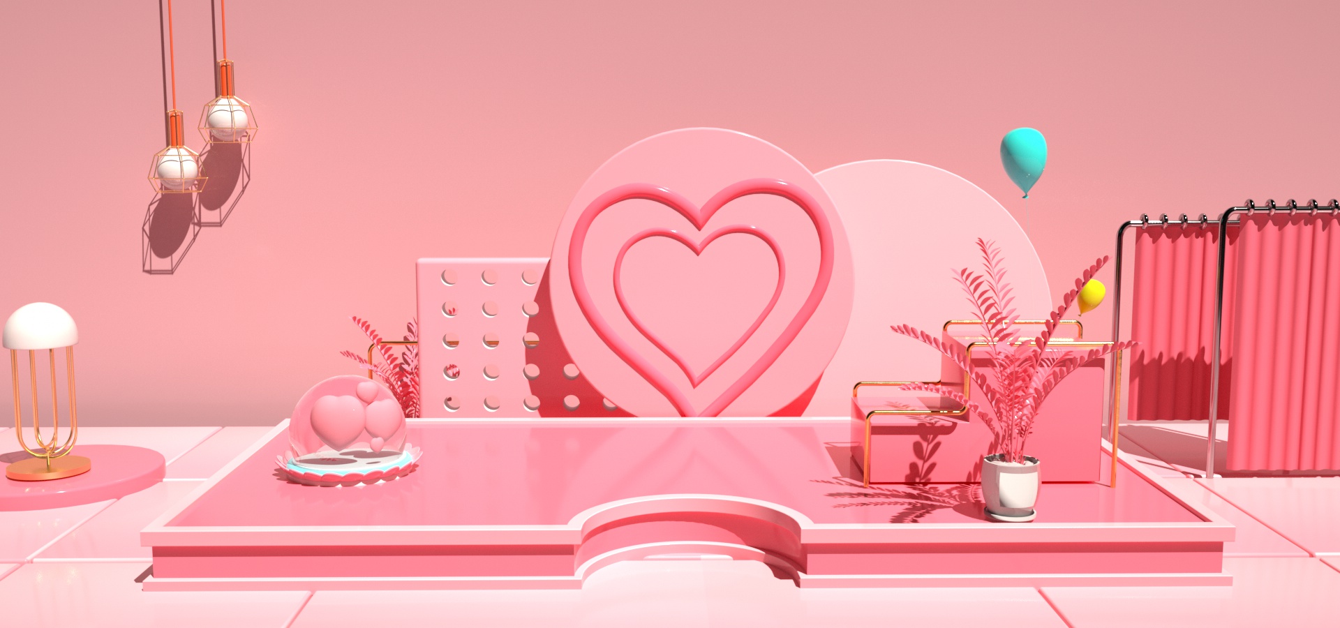C4D模型情人节电商促销粉色场景014.jpg
